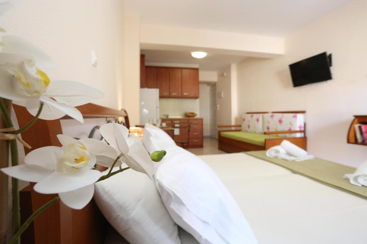 Palia Platia Apartments Pefkochori Bagian luar foto
